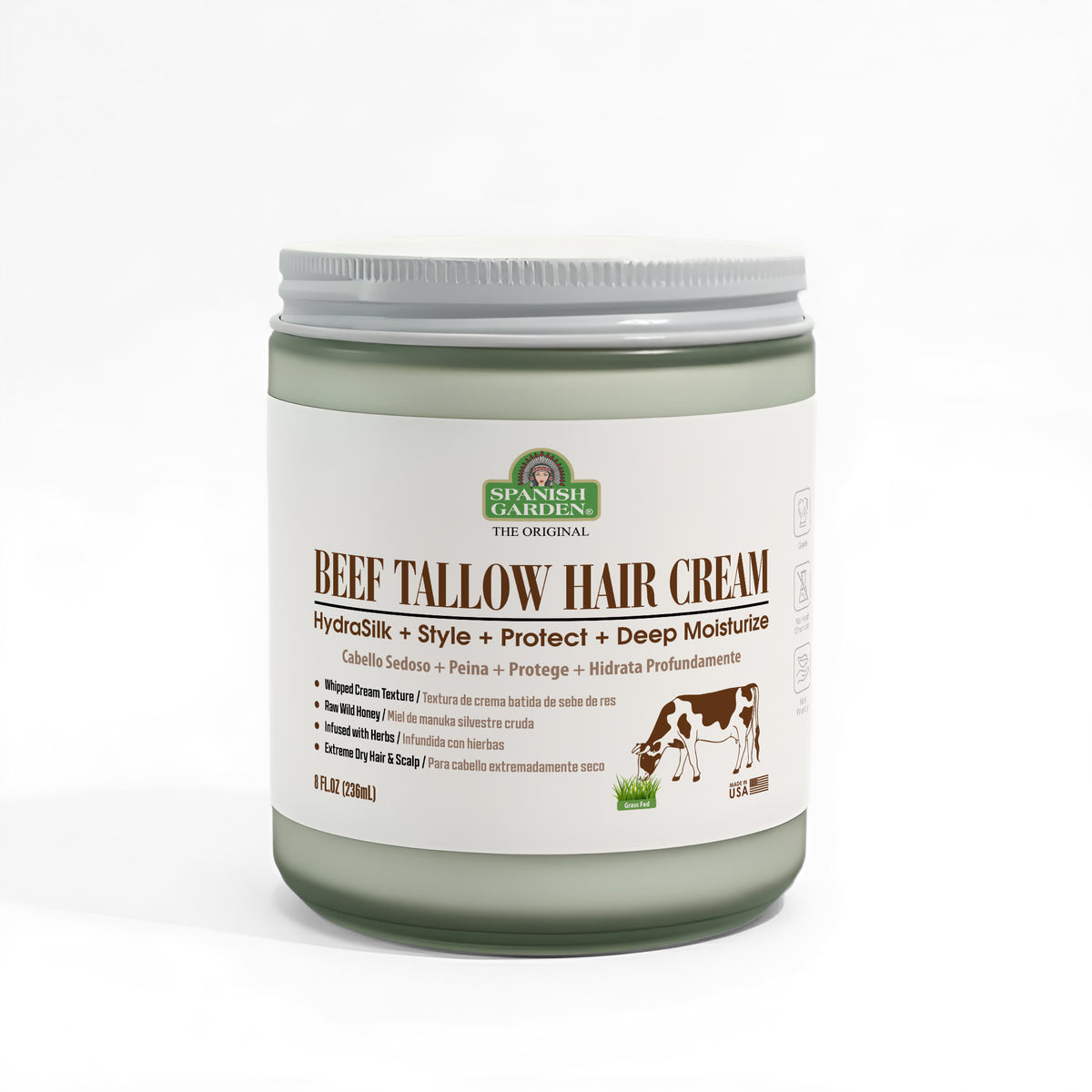 Spanish Garden Beef Talow Hair Cream