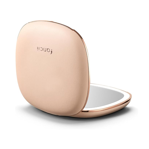 Fancii_Mila_2_Luxe_Compact_Mirror_Champagne_Cream / CHAMPAGNE CREAM