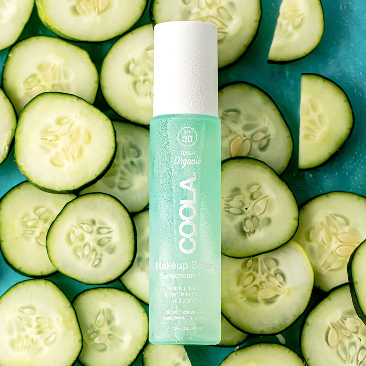 COOLA Suncare Face Makeup Setting Spay SPF 30 - Green Tea Aloe / 1.7OZ, image 27449687703702