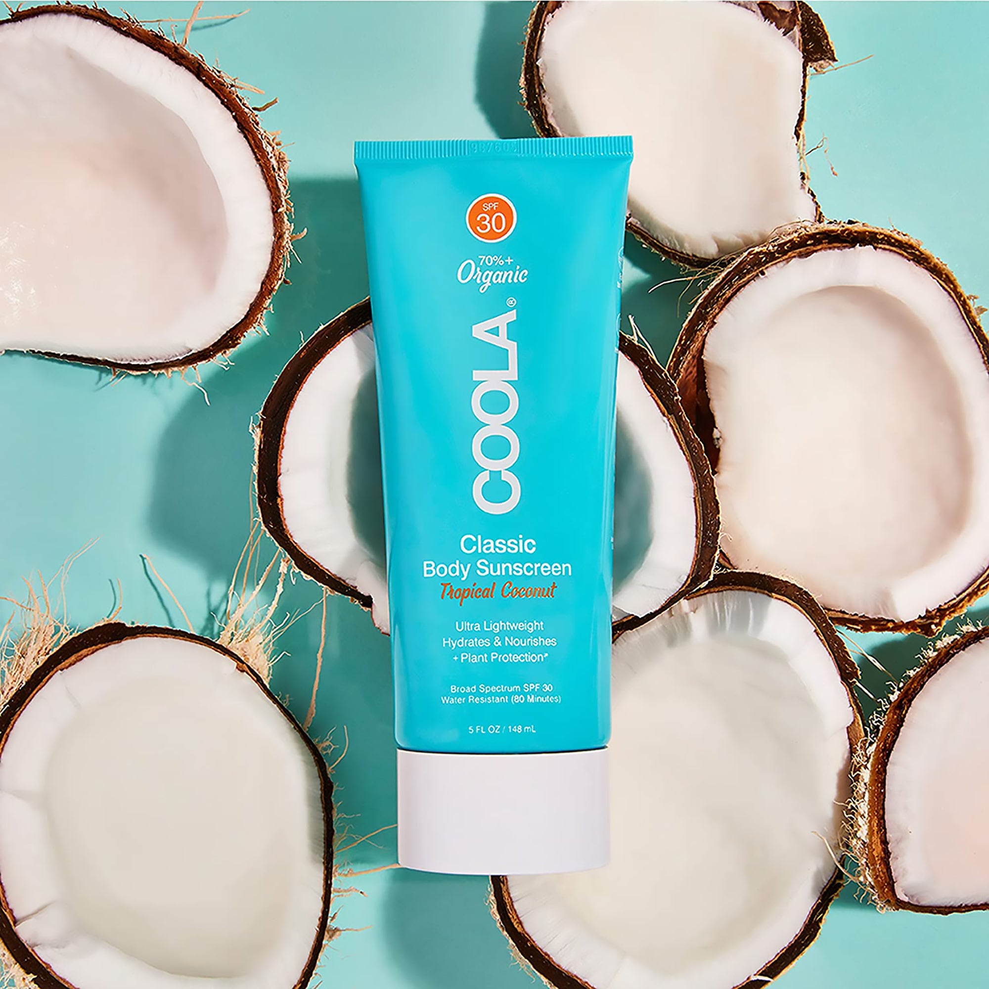 COOLA Suncare Classic Body Organic Sunscreen Lotion SPF 30 - Tropical Coconut / 5OZ