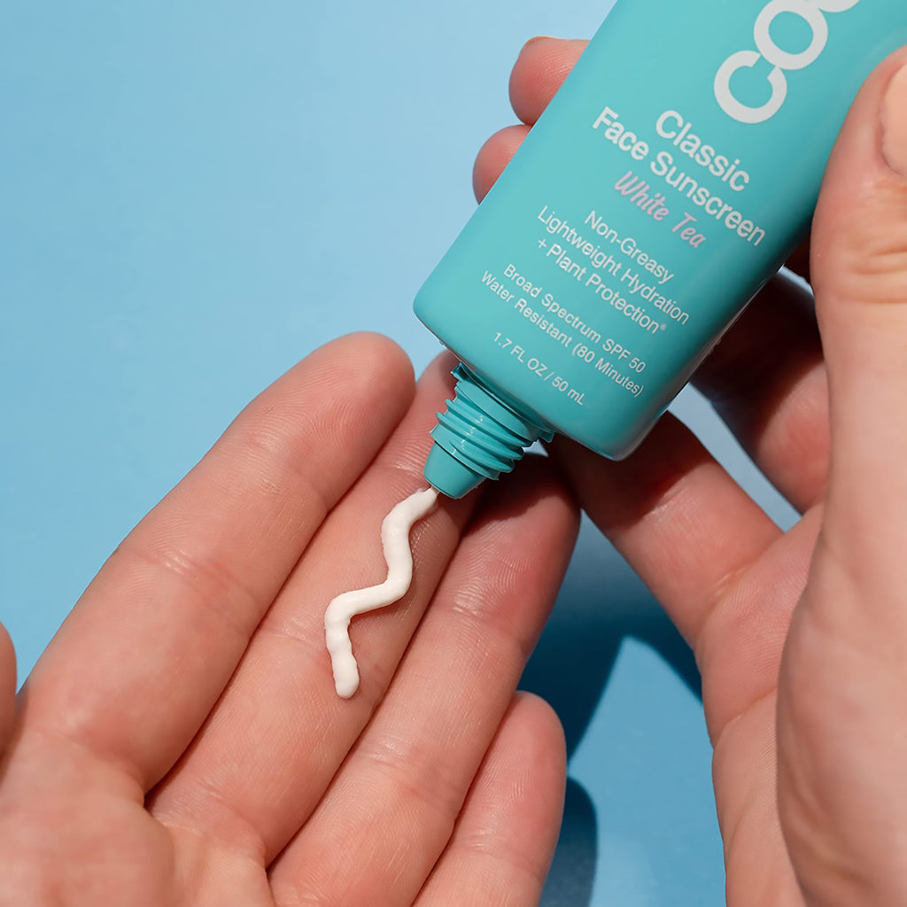 COOLA Suncare Classic Face Organic Sunscreen Lotion SPF 50 / WHITE TEA thumbnail 6