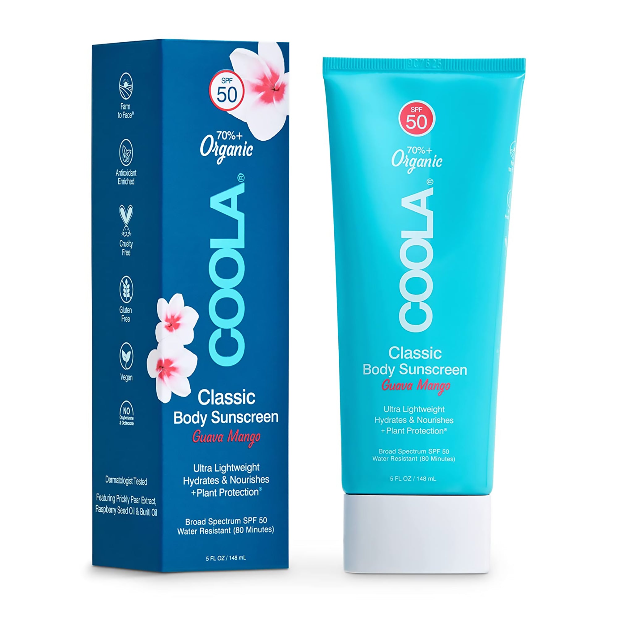 COOLA Suncare Classic Body Organic Sunscreen Lotion SPF 50 - Guava / GUAVA