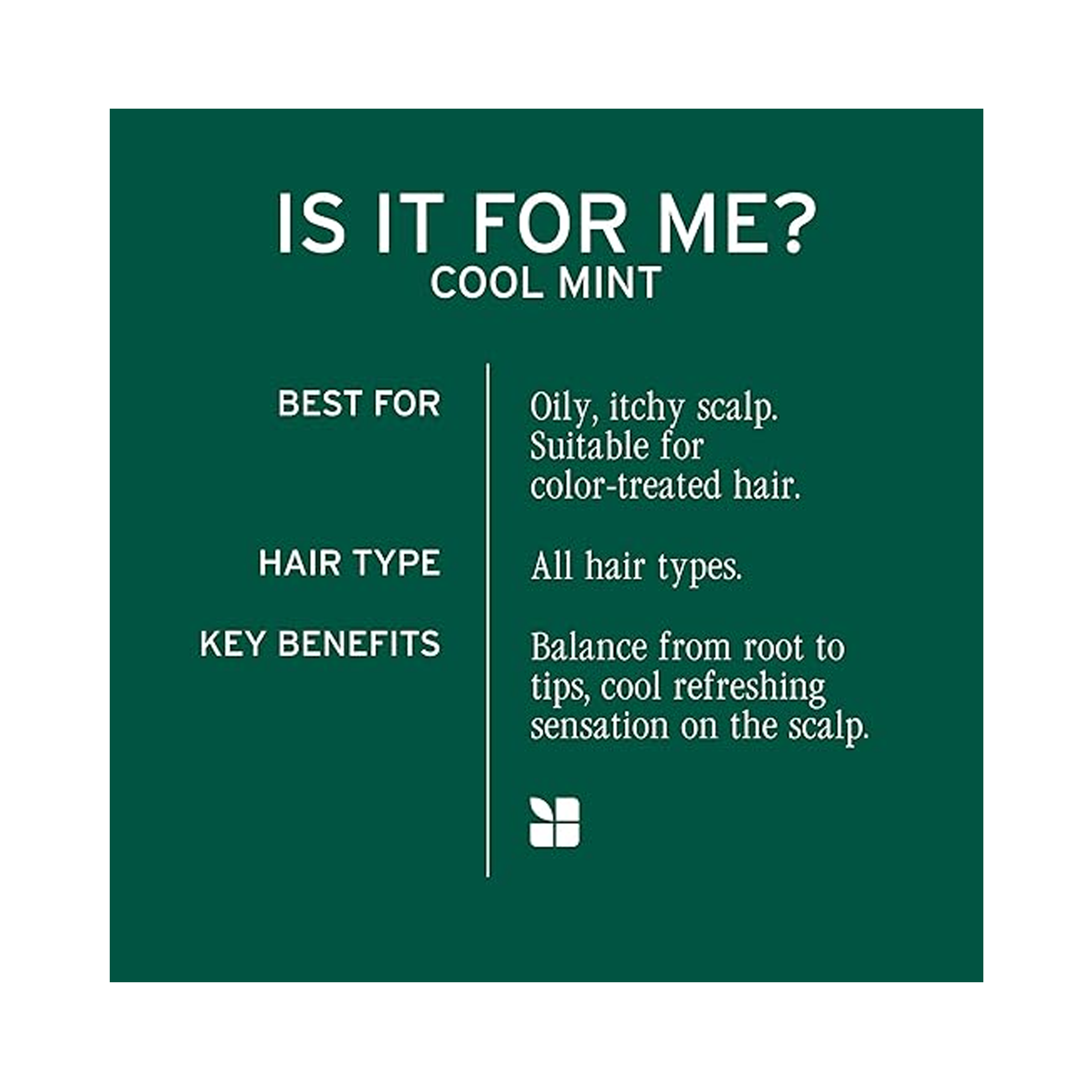 Biolage_Scalp_Sync_Cool_Mint_Shampoo / 13.5OZ