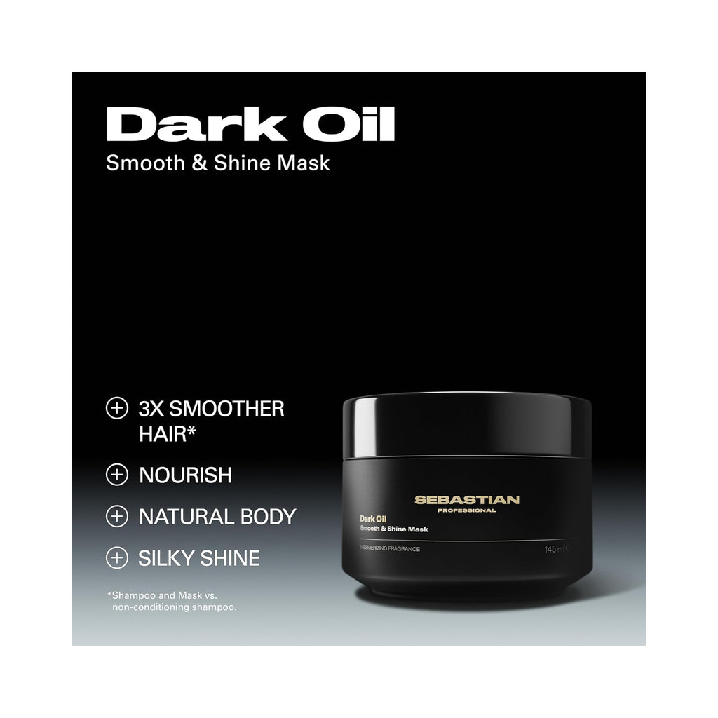 Sebastian Dark Oil Smooth & Shine Mask / 4.9OZ thumbnail 4