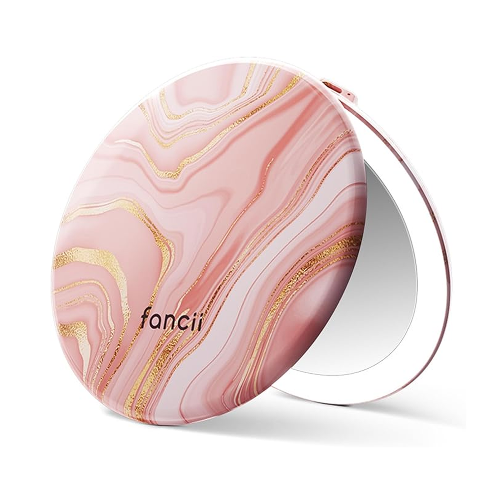Fancii_Taylor_LED_Compact_Mirror_Marble_Rose / Marble Rose thumbnail 4