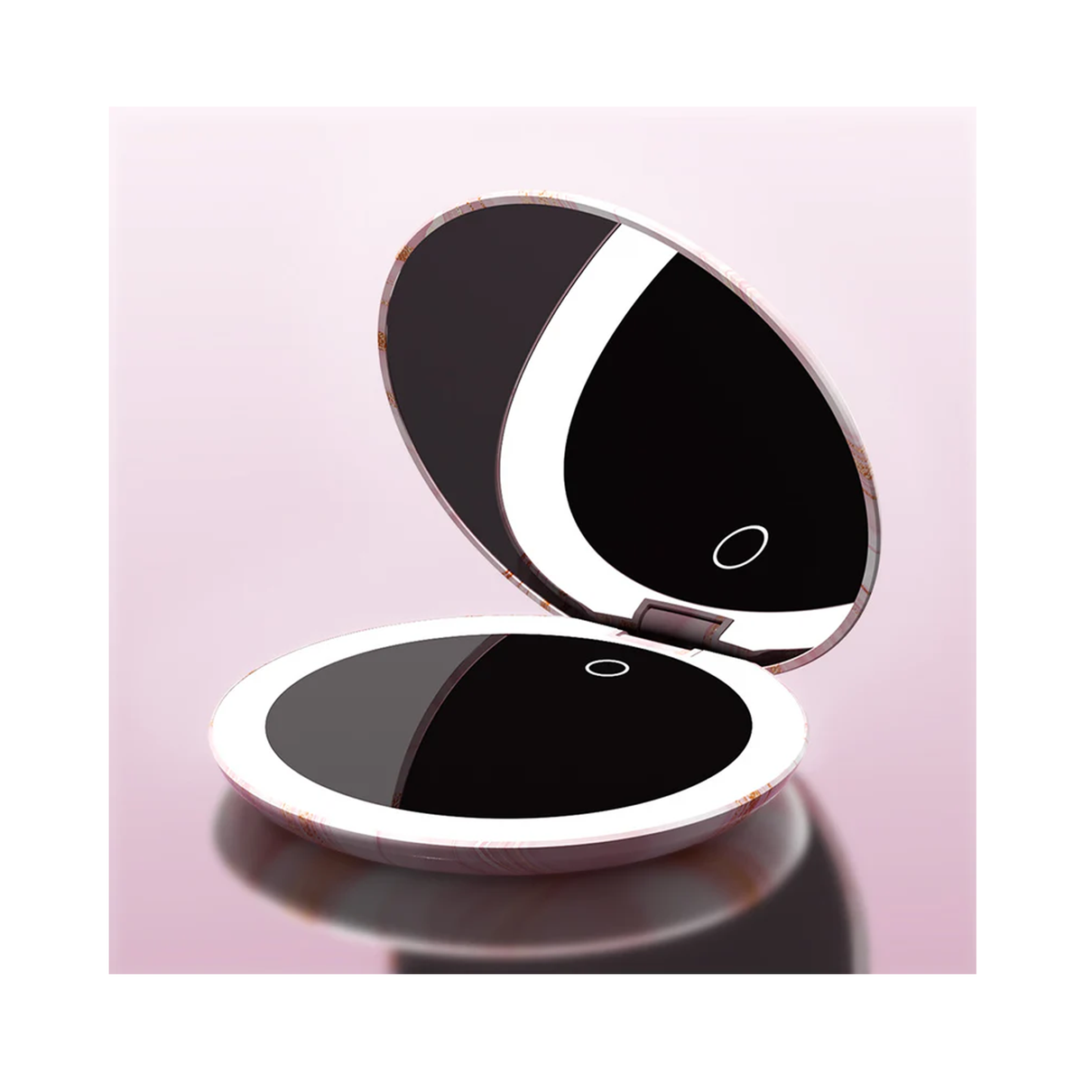 Fancii_Taylor_LED_Compact_Mirror_Marble_Rose / Marble Rose, image 29968798023830