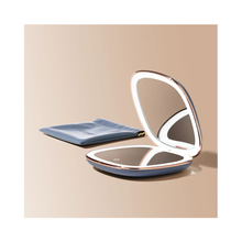 Fancii_Mila_2_Luxe_Compact_Mirror_Harbor_Blue / HARBOR BLUE