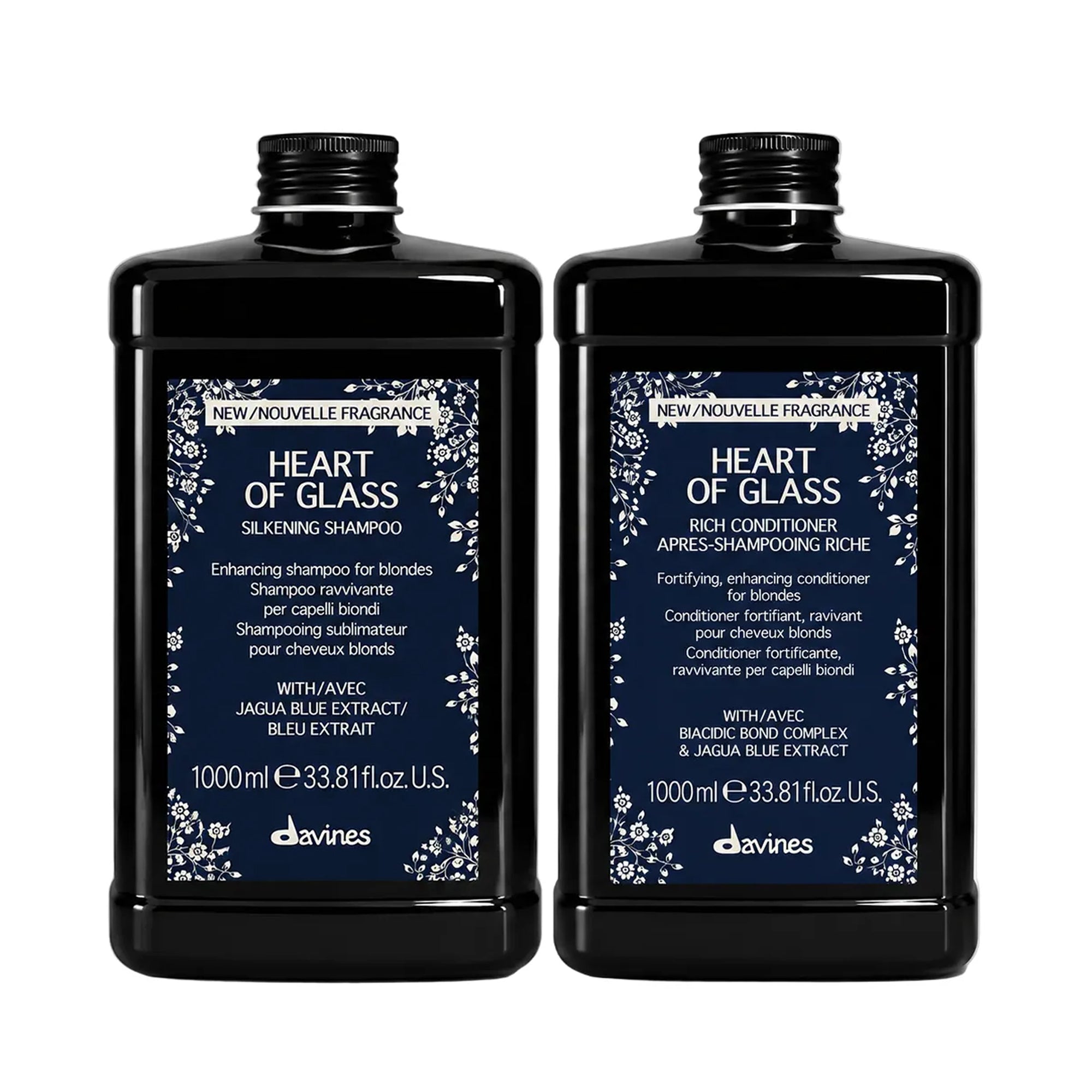 Davines Heart Of Glass Liter Duo / 33.8OZ