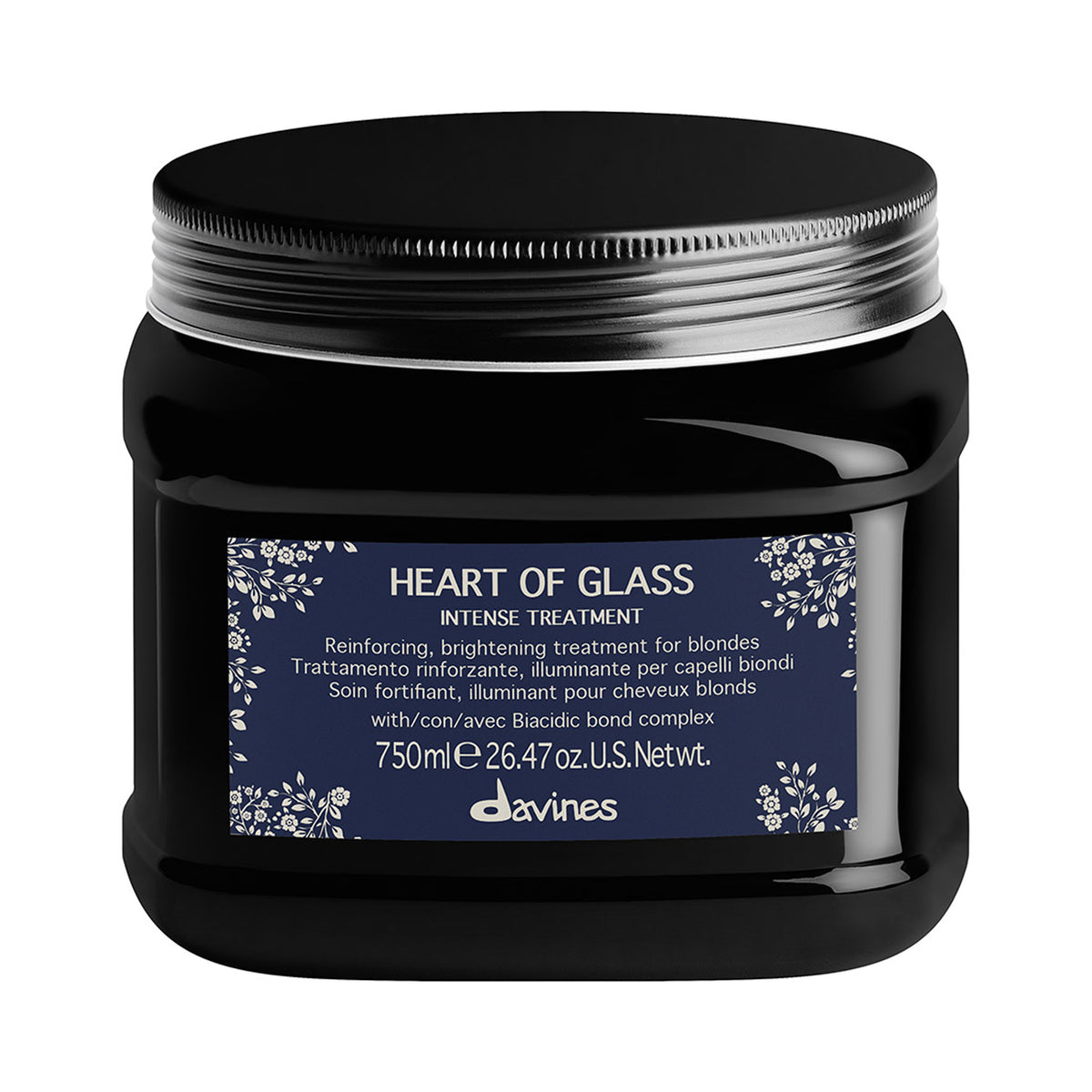Davines Heart of Glass Intense Treatment / 750ML, image 32710675955862