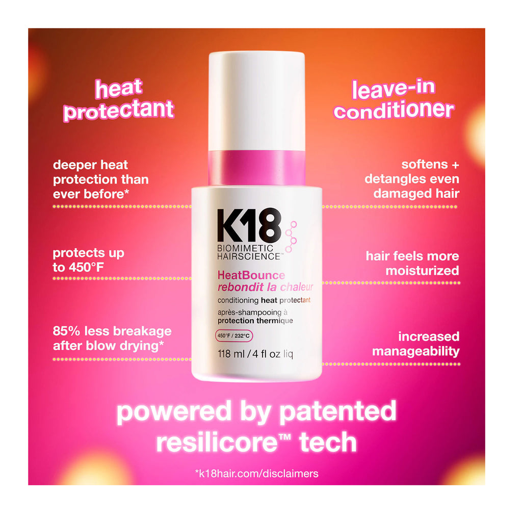 K18 Biomimetic HeatBounce Leave-In Conditioner Heat Protectant thumbnail 6