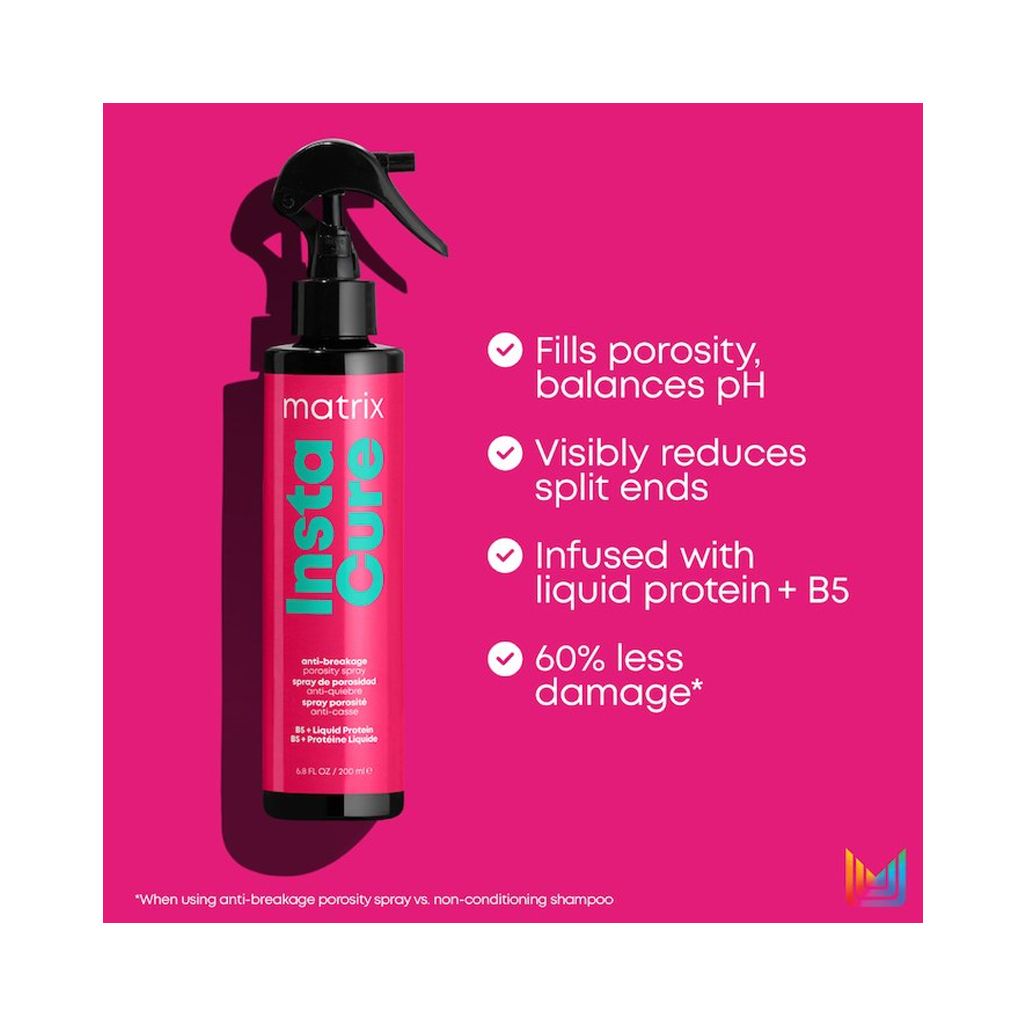 Matrix Humidity Control Spray Matrix InstaCure Anti-Breakage Porosity Spray - Planet Beauty