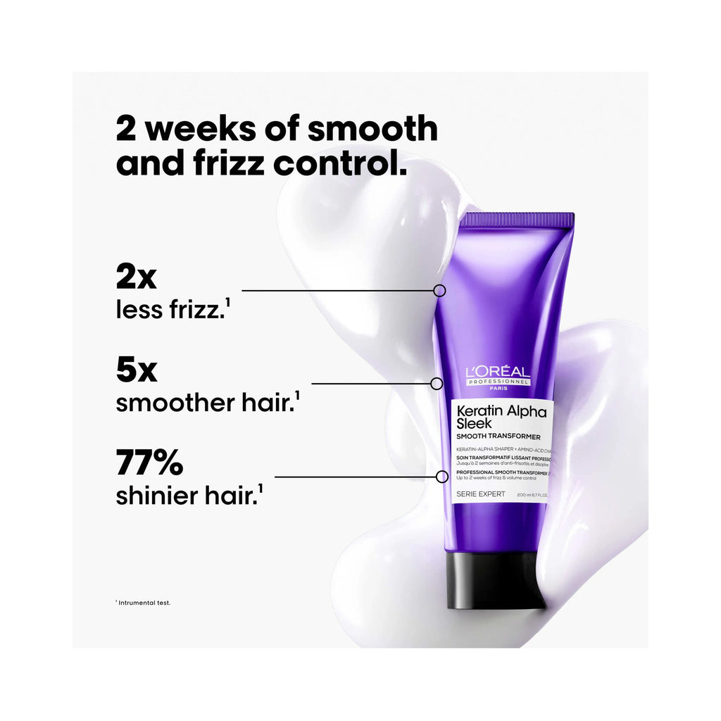 LOreal Serie Expert Keratin Alpha Sleek Smooth Transformer / 6.7OZ thumbnail 3
