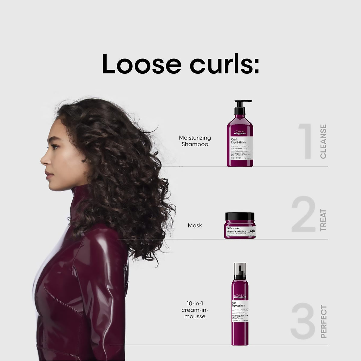 L'Oreal Serie Expert Curl Expression Intense Moisturizing Shampoo / 16.9OZ, image 27658302390422