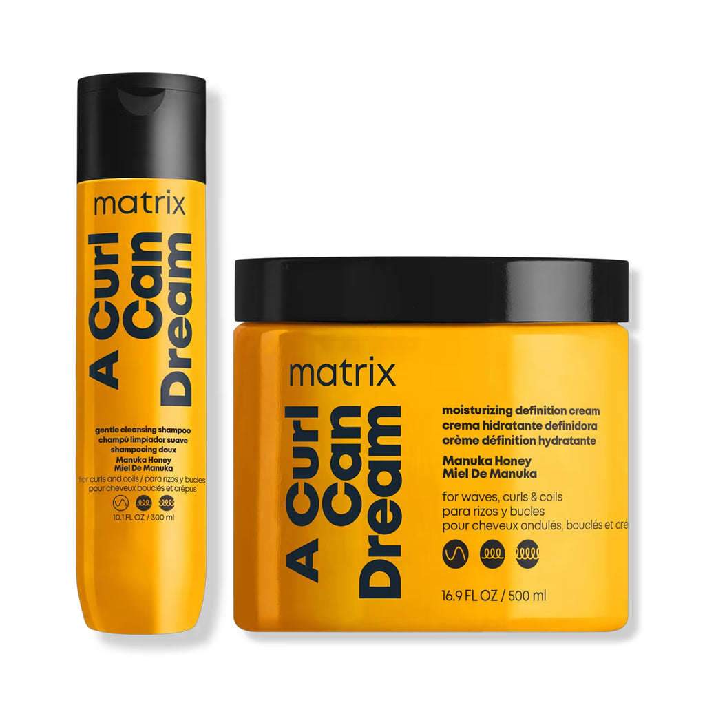 Matrix A Curl Can Dream Shampoo 10oz & Moisturizing Cream 16oz Duo