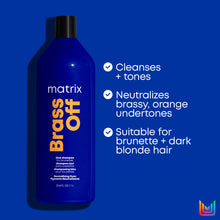 Matrix Brass Off Shampoo / 32 OZ