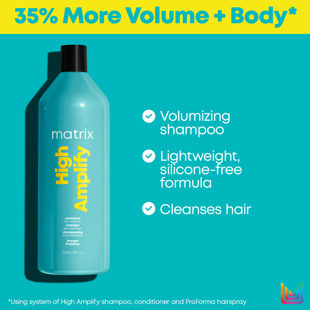 Matrix High Amplify Shampoo & Conditioner Liter Duo ($96 Value) / 33OZ thumbnail 3