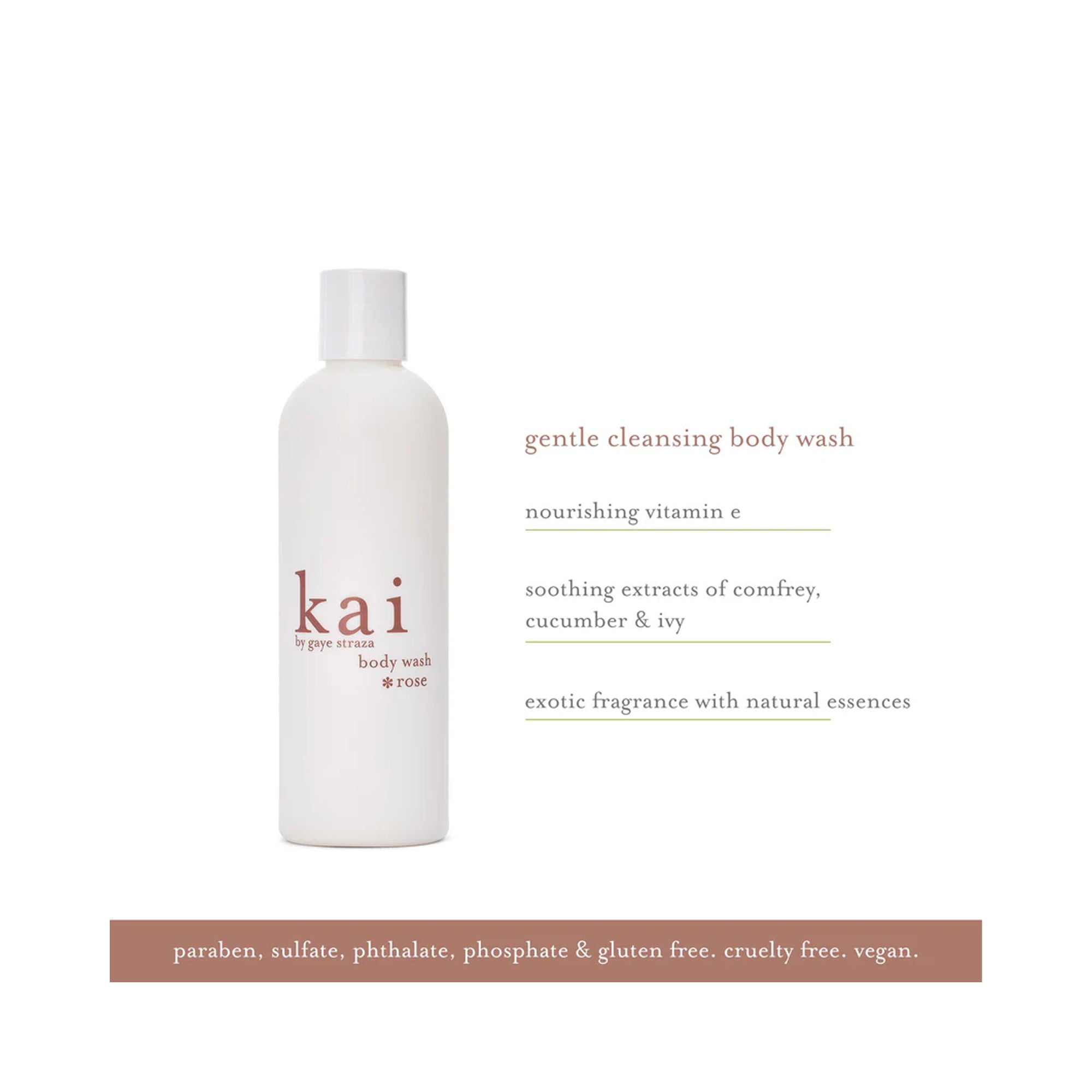 Kai Rose Body Wash / 8OZ