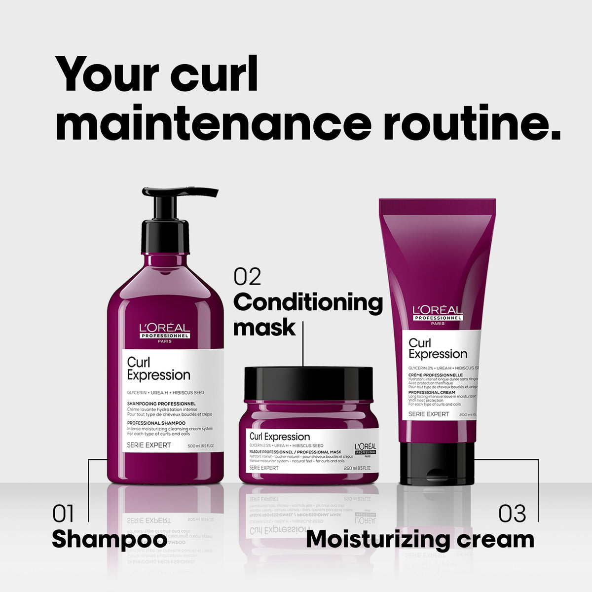 L'Oreal Serie Expert Curl Expression Long Lasting Moisturizer Leave In Cream / 6.7OZ, image 27658175938710