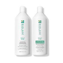Biolage_Scalp_Sync_Anti_Dandruff_Shampoo_Scalp_Sync_Universal_Conditioner_Liter_Duo / 33OZ