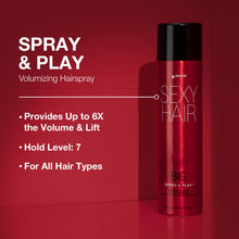 Sexy Hair Big SexyHair Spray & Play Volumizing Hairspray - 10.6oz / 10.6