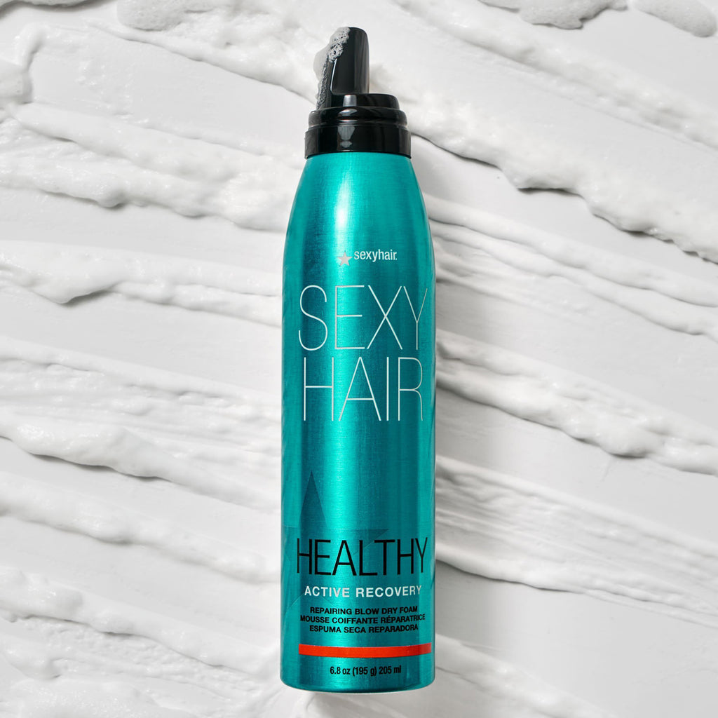 Sexy Hair Healthy SexyHair Active Recovery Repairing Blow Dry Foam / 6.8 thumbnail 4