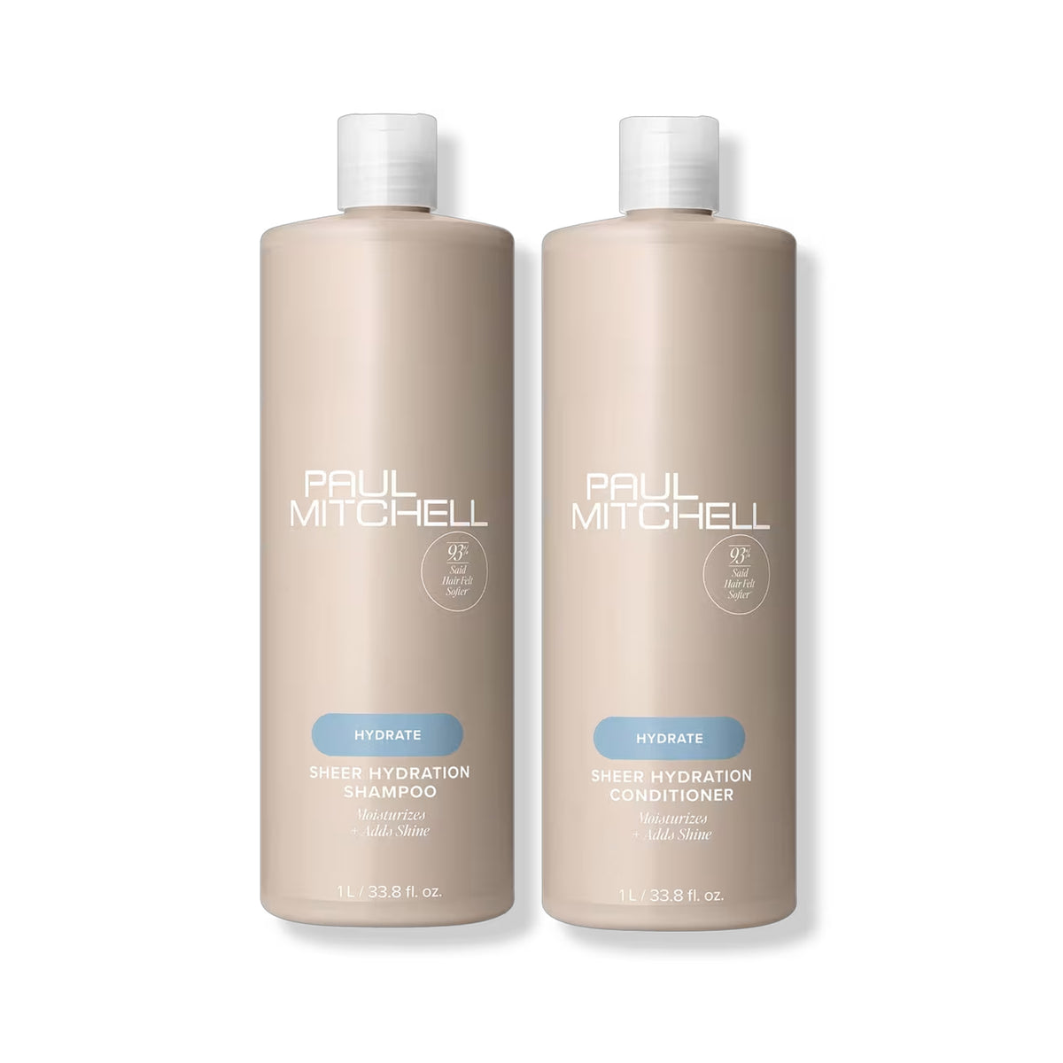 Paul Mitchell Sheer Hydration Shampoo & Conditioner Liter Duo ($72 Value)