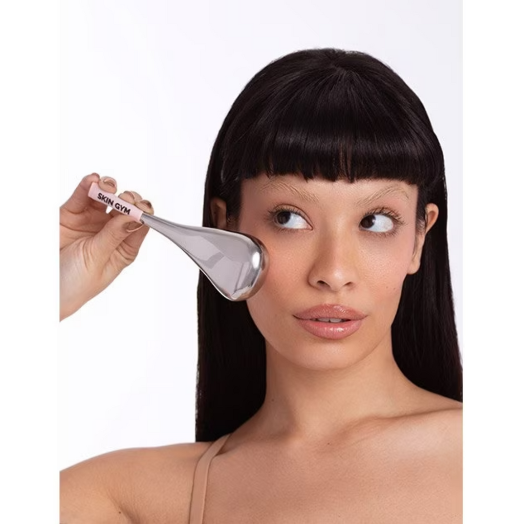 Skin Gym Cryo-Ice Massage Sticks (Stainless Steel Facial Sculpting Spoons) thumbnail 2
