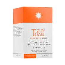 TanTowel Self Tan Towelettes Half Body 10-Pack / CLASSIC