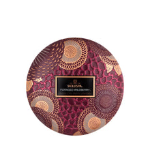Voluspa Japonica 3 Wick Candle in Decorative Tin / Foraged Wildberry