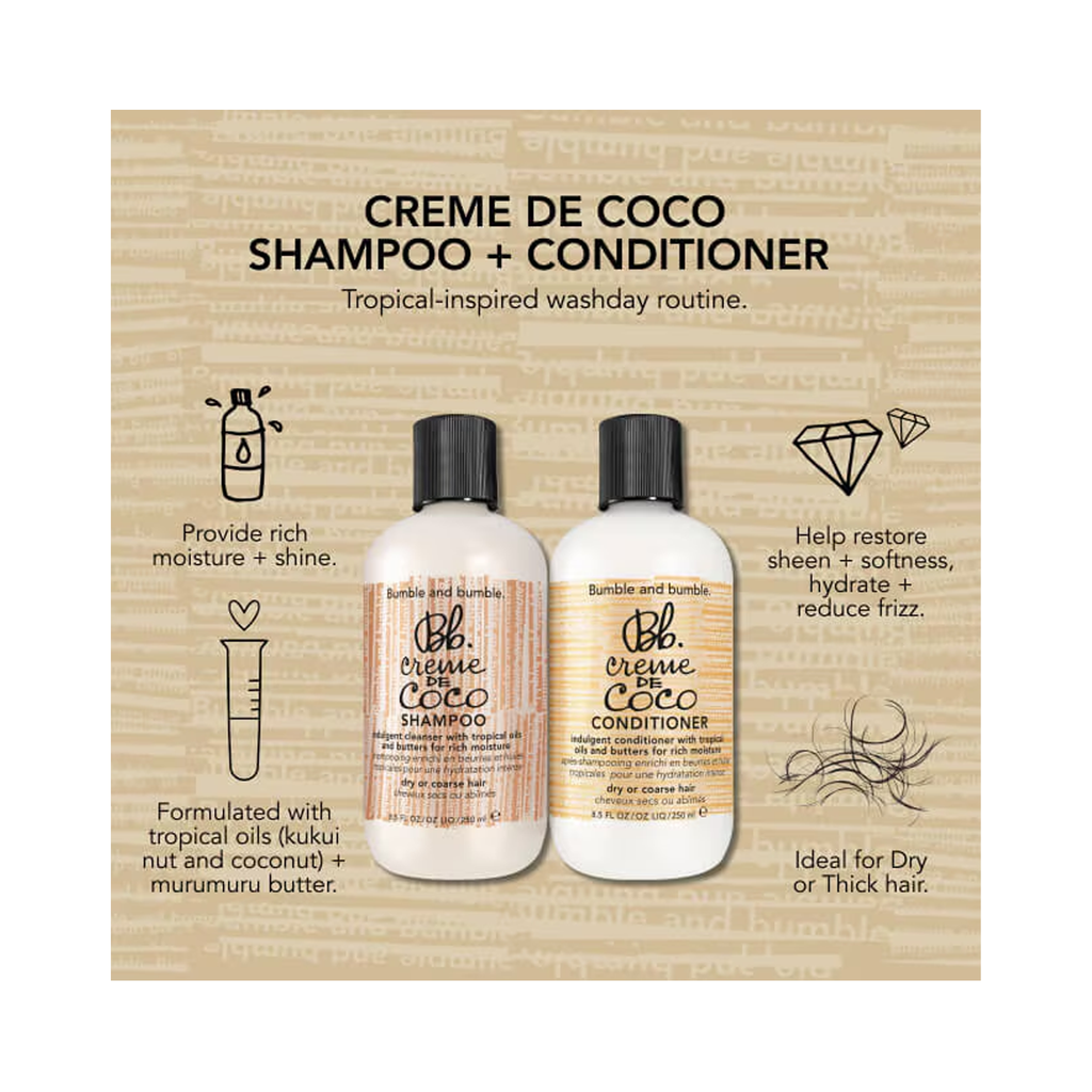 Bumble and bumble Creme de Coco Shampoo & Conditioner 8oz Duo / DUO thumbnail 5
