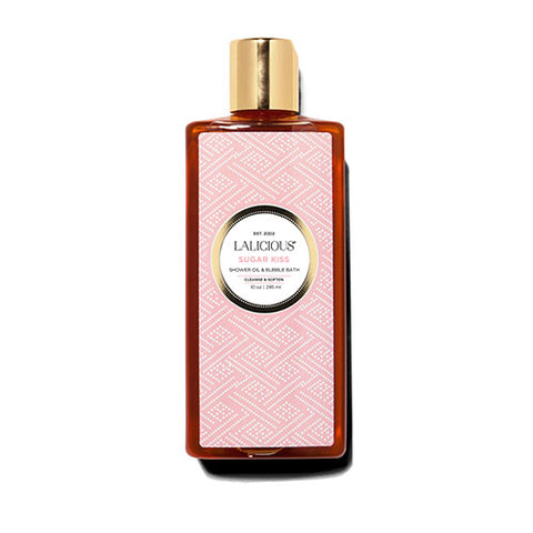 LALICIOUS Sugar Kiss Shower Oil & Bubble Bath / 10OZ