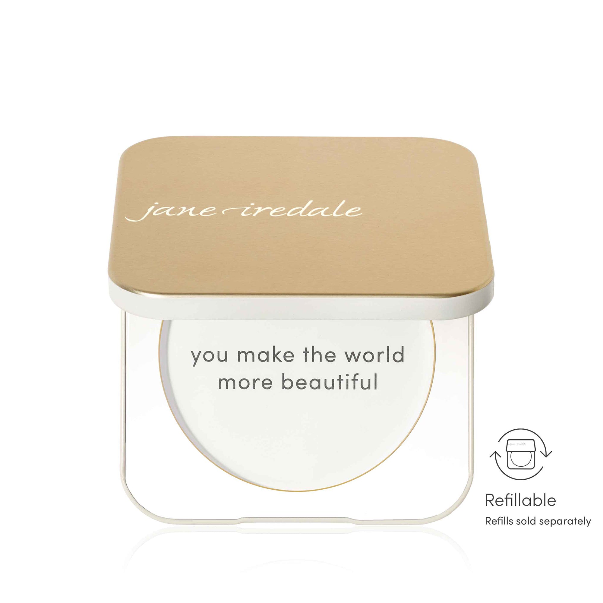 Jane Iredale Gold Refillable Compact