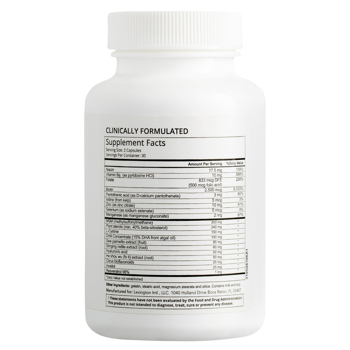 HairMax Hair, Skin & Nails Supplements / 60 capsules, image 26636070715542