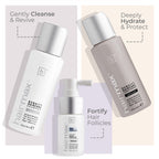 HairMax Density 3pc Starter Kit Shampoo, Conditioner and Acceler8 Hair Booster + Nutrients / Starter