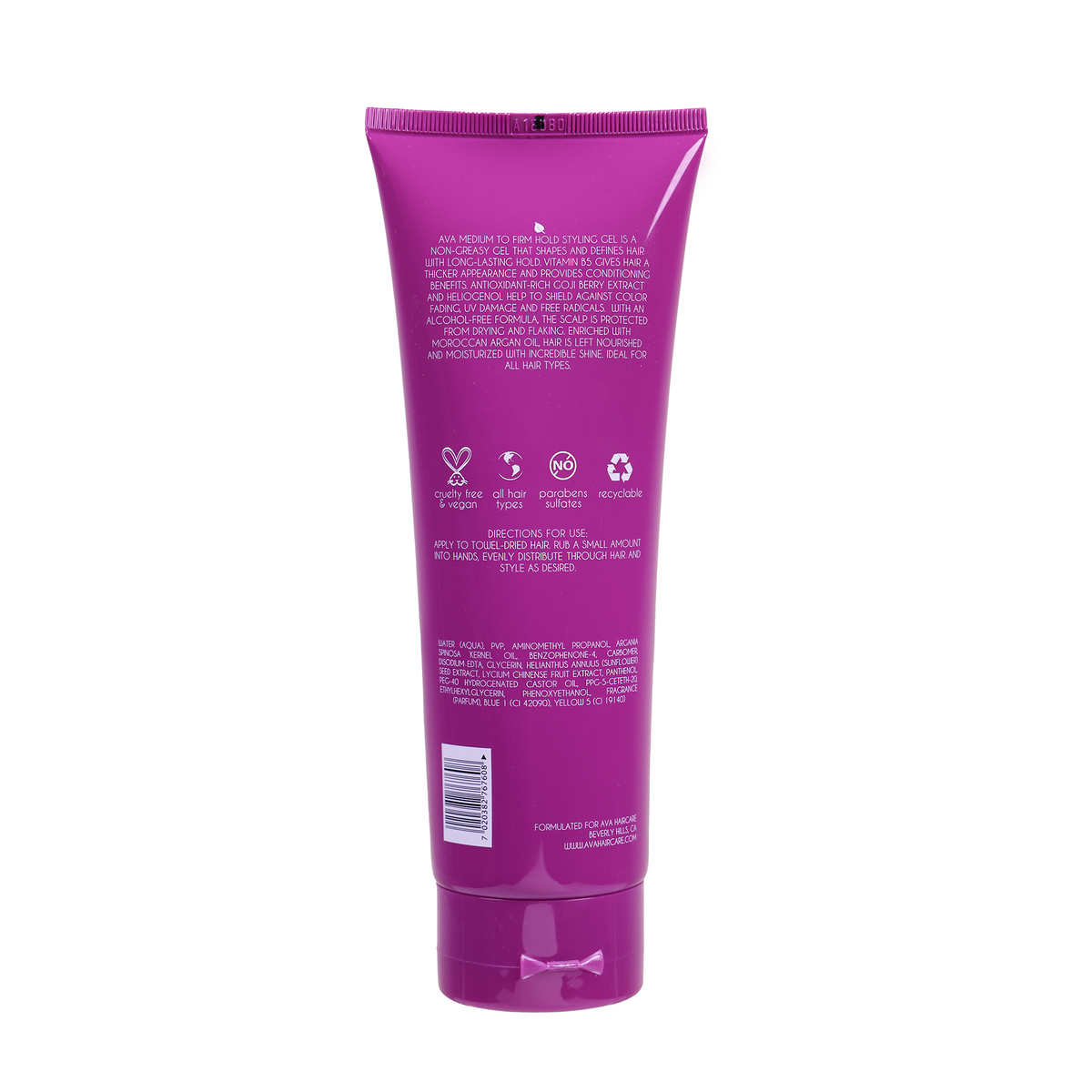 AVA Haircare Styling Gel / 8 OZ, image 24359524270230