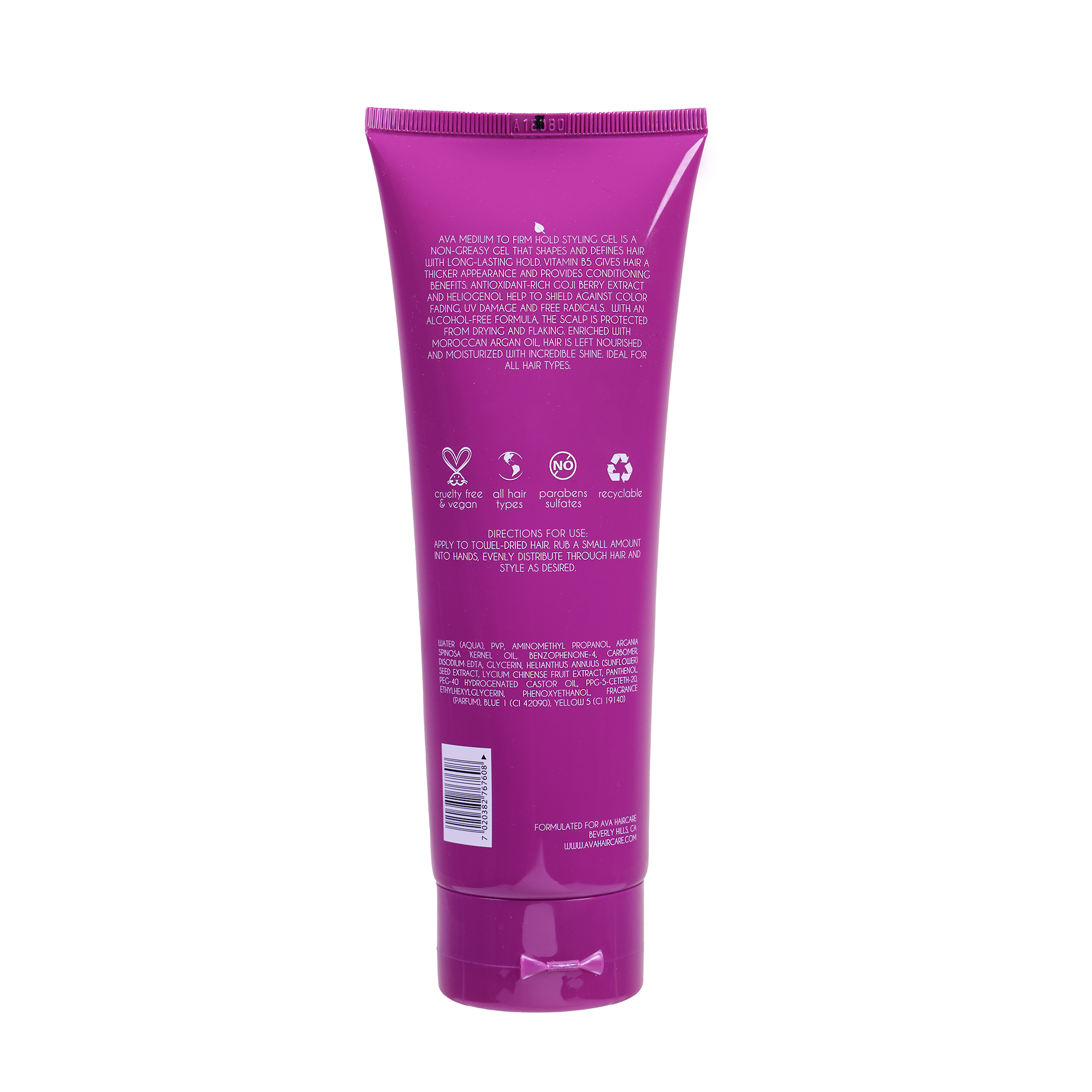 AVA Haircare Styling Gel / 8 OZ