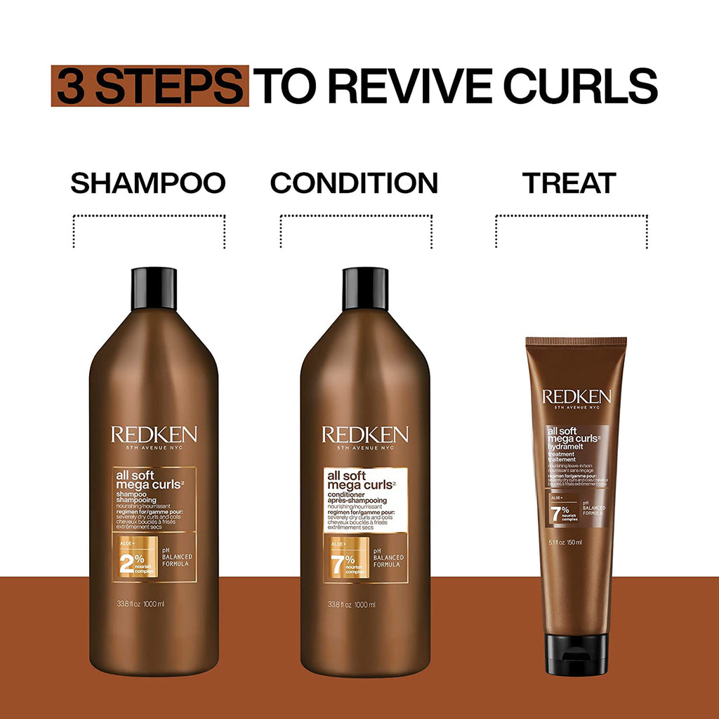 Redken All Soft Mega Curls Shampoo - 33oz / 33OZ thumbnail 8