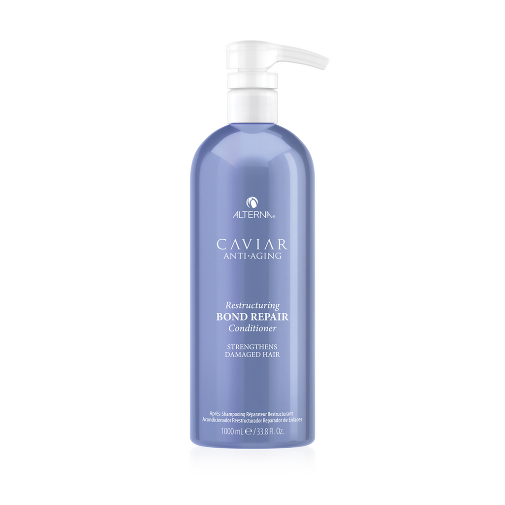Alterna Caviar Anti-Aging Restructuring Bond Repair Shampoo and Conditioner Liter Duo / 33.8OZ thumbnail 3