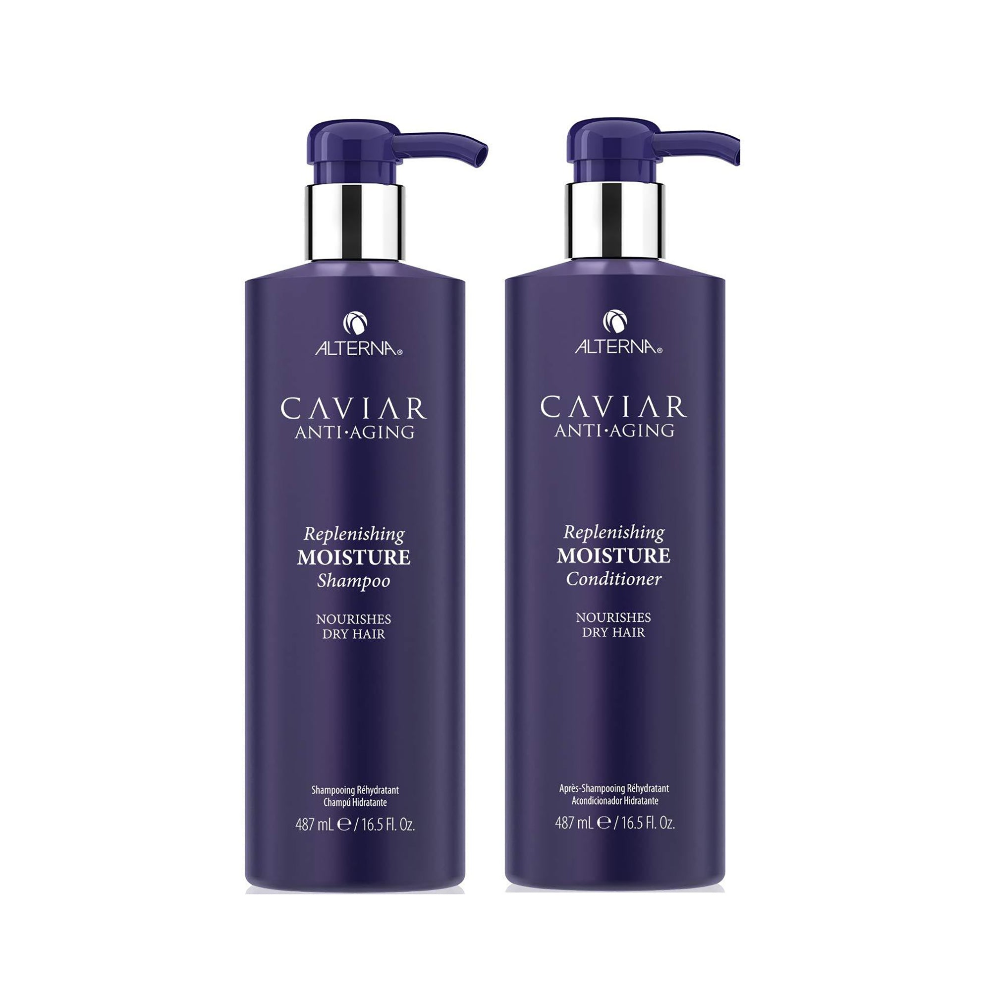 Alterna Caviar Anti-Aging Replenishing Moisture Shampoo & Conditioner 16oz Bundle ($111 Value) / 16OZ