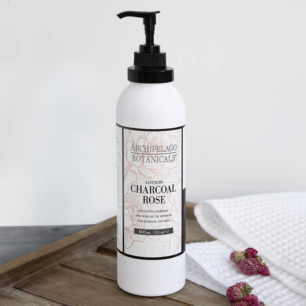 Archipelago Charcoal Rose Body Lotion - 18oz / 18.OZ thumbnail 2