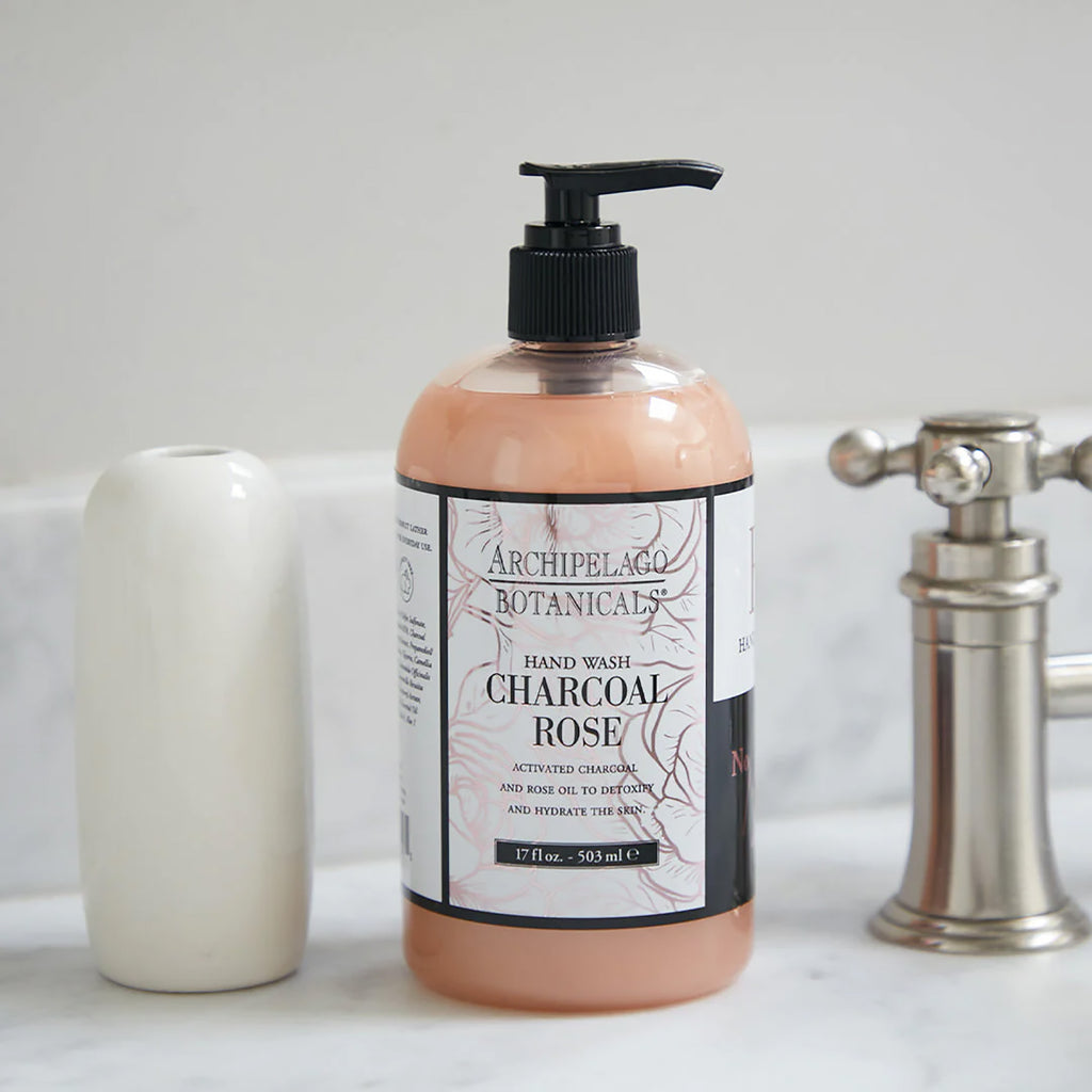 Archipelago Charcoal Rose Hand Wash - 17oz / 17.OZ thumbnail 2