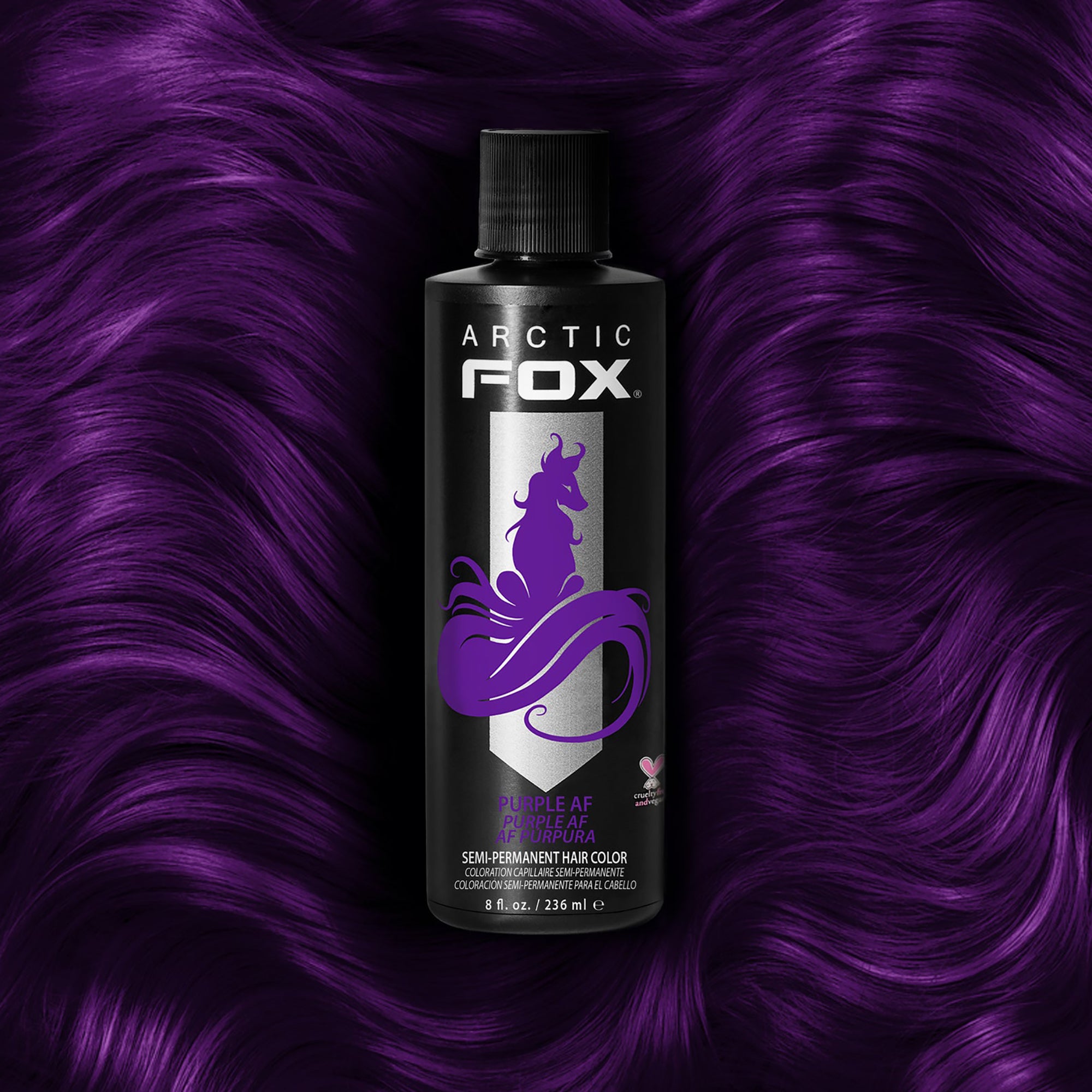 Arctic Fox Semi-Permanent Hair Color 8oz. / PURPLE AF