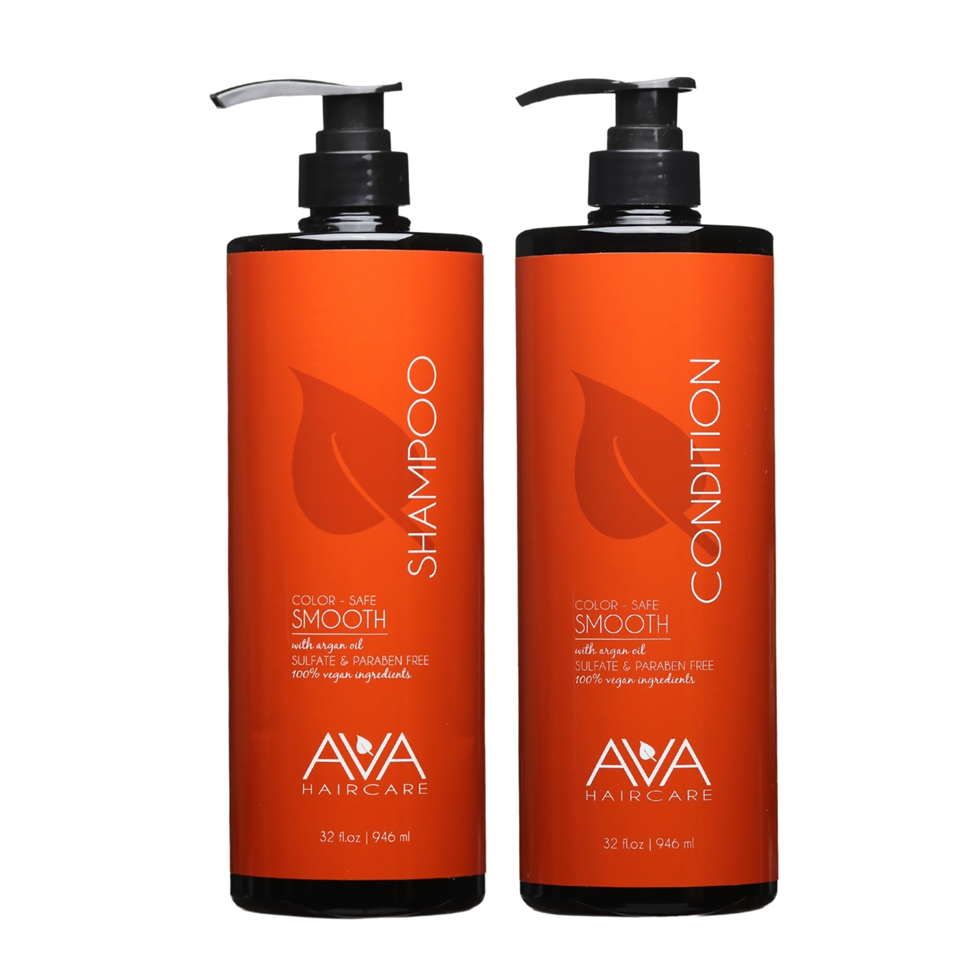 Ava Haircare Smoothing Shampoo & Conditioner Liter Bundle ($112 Value)  / 32 OZ