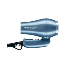 BaBylissPRO Nano Titanium Travel Dryer - Item No. BABNT053T / Blue