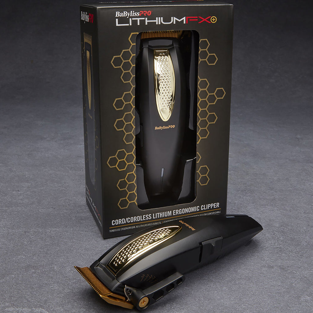BabylissPRO Lithiumfx Cord/Cordless Lithium Ergonomic Clipper - Item No. FX673NS / FX673NS thumbnail 3