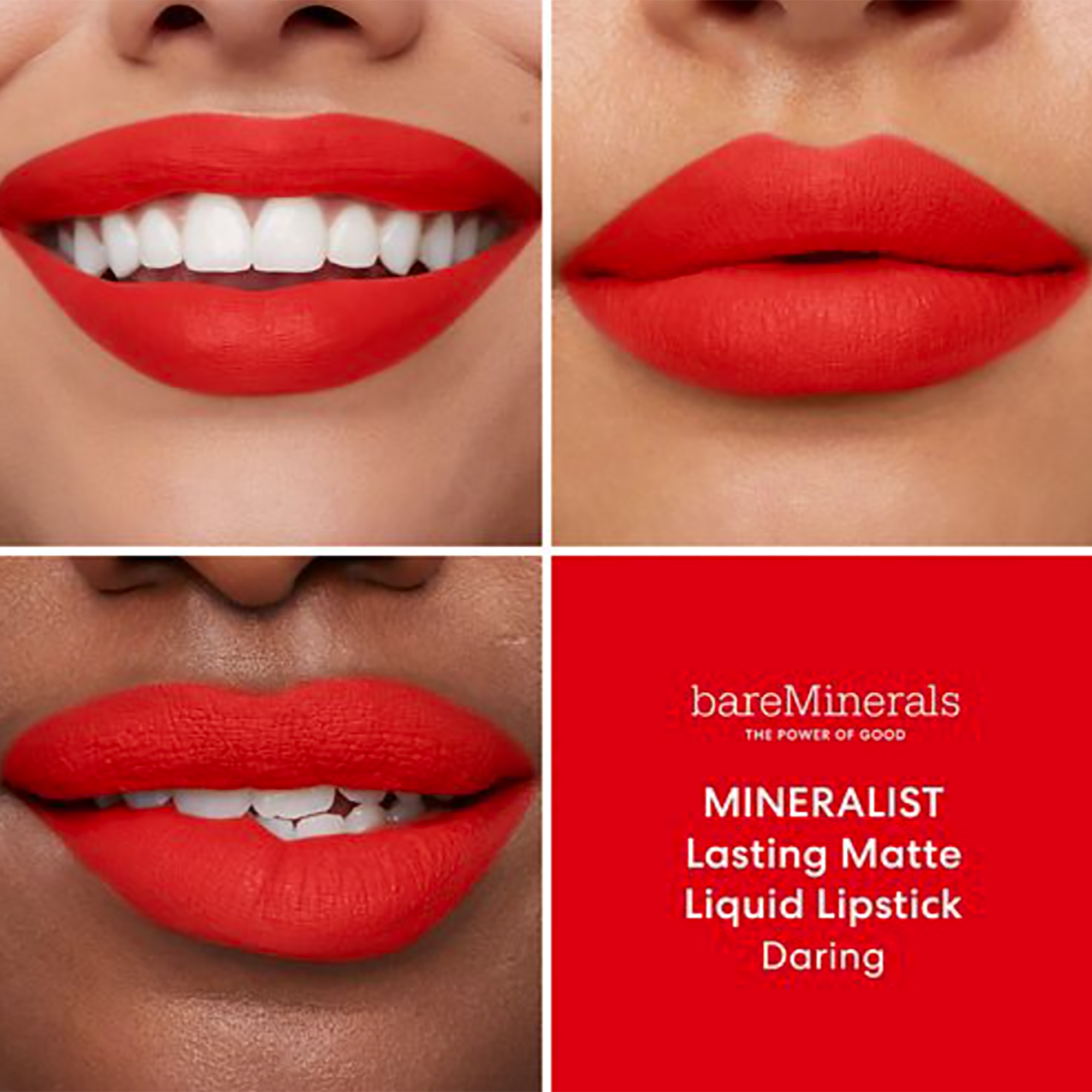 Bare Minerals Mineralist Lasting Matte Liquid Lipstick / DARING