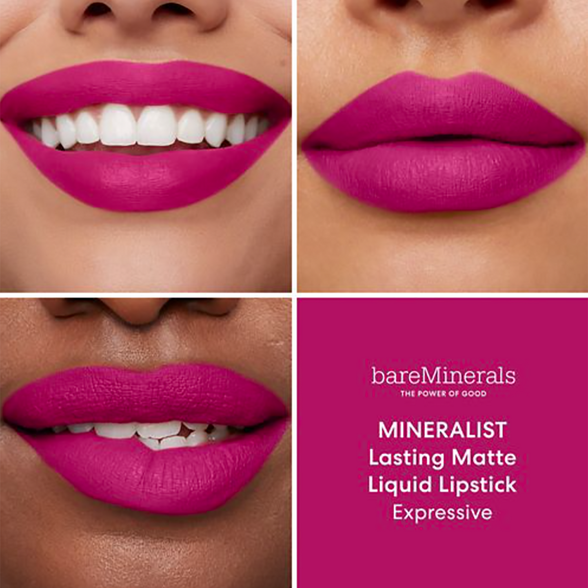 bareMinerals Mineralist Lasting Matte Liquid Lipstick / EXPRESSIVE
