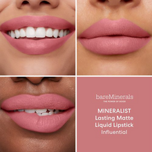 bareMinerals Mineralist Lasting Matte Liquid Lipstick / INFLUENTAL