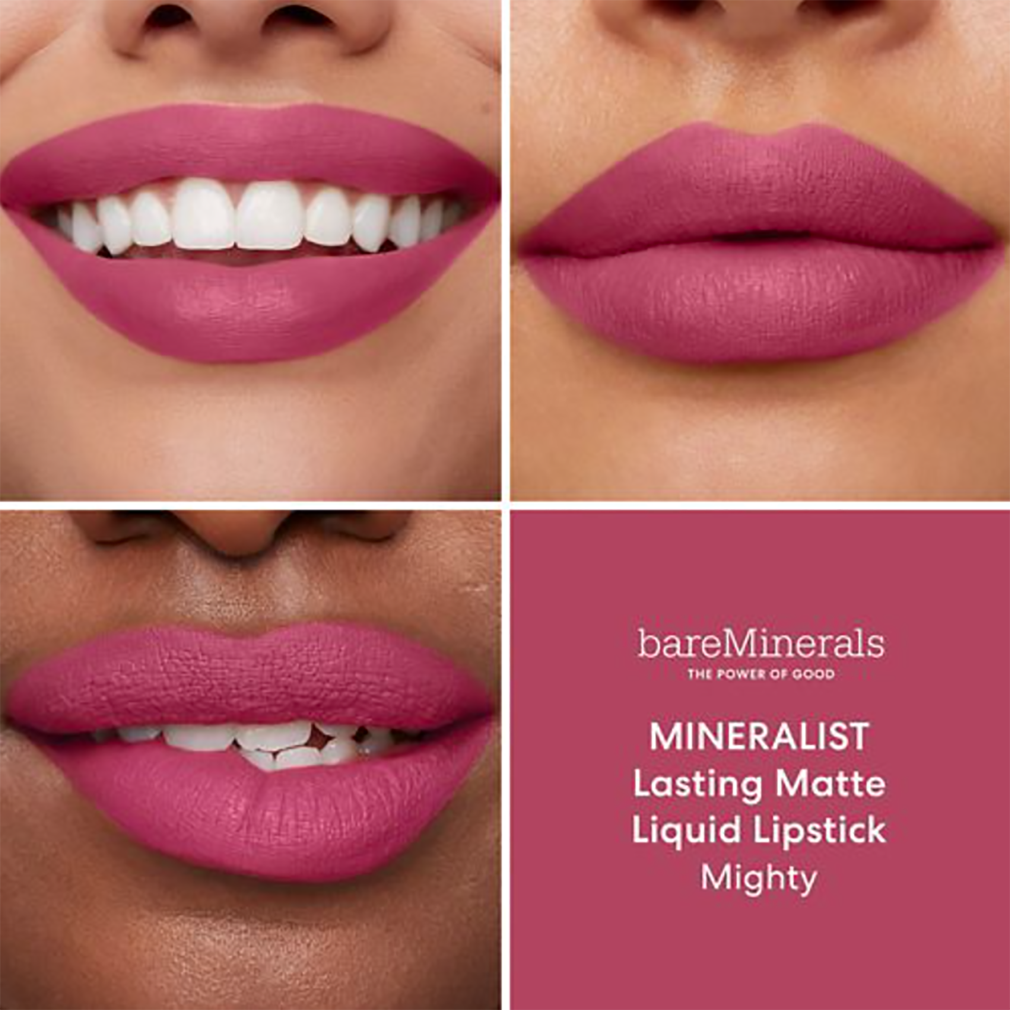 Bare Minerals Mineralist Lasting Matte Liquid Lipstick / MIGHTY