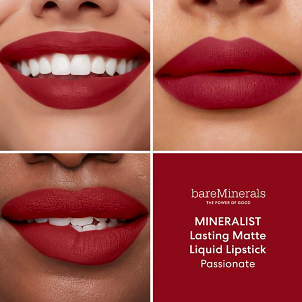 bareMinerals Mineralist Lasting Matte Liquid Lipstick / PASSIONATE